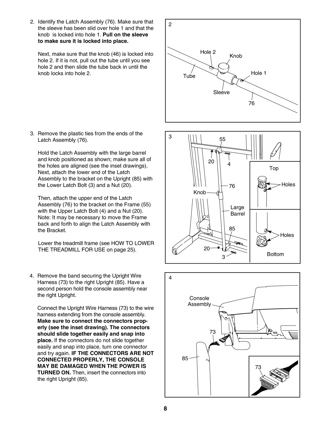 Healthrider HRTL89406.0 manual Top 