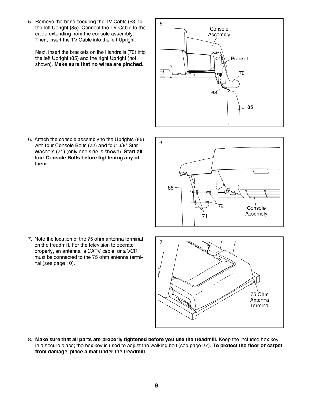 Healthrider HRTL89406.0 manual 