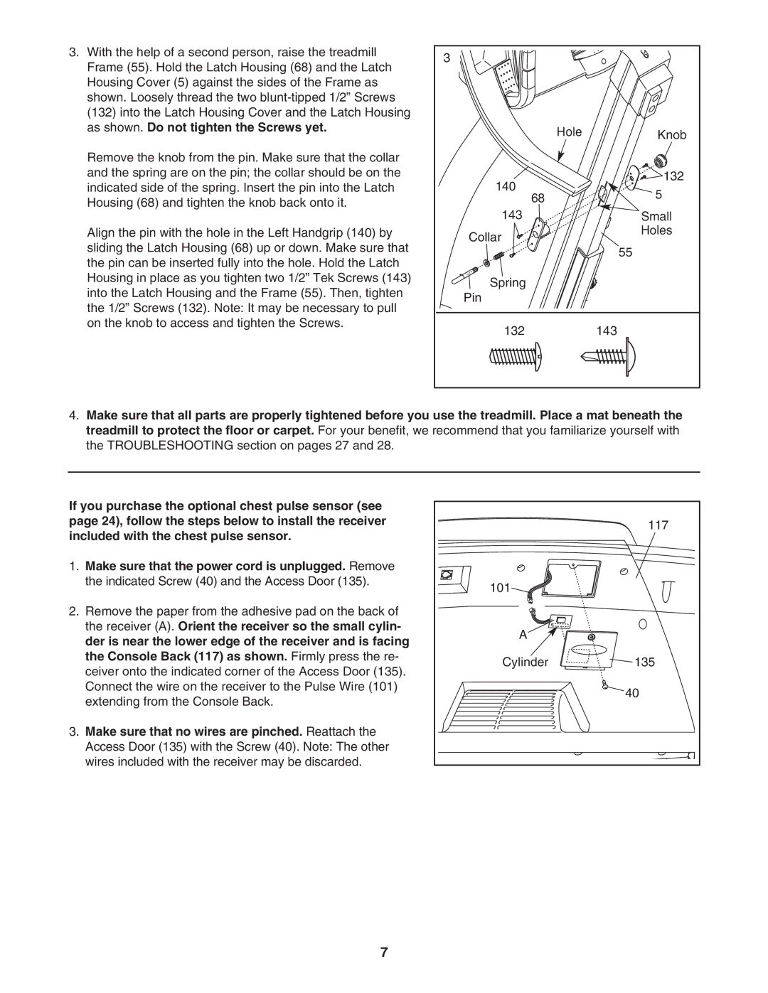 Healthrider HTL13940 manual 117 