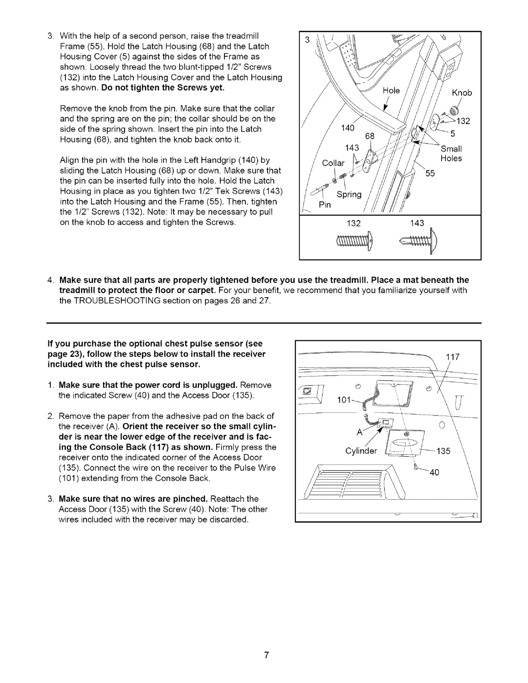 Healthrider HTL93940 manual 117 