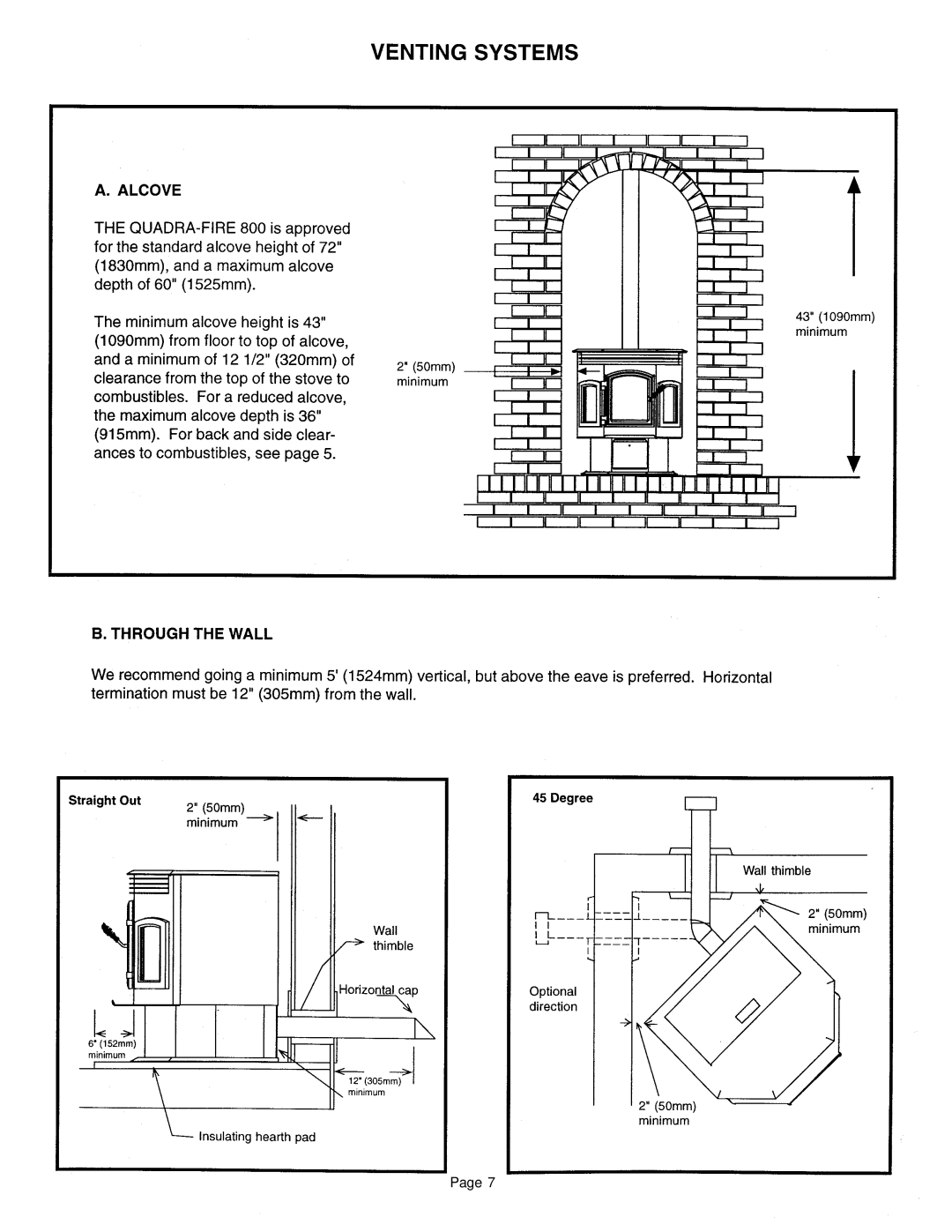 Hearth and Home Technologies 800 owner manual 