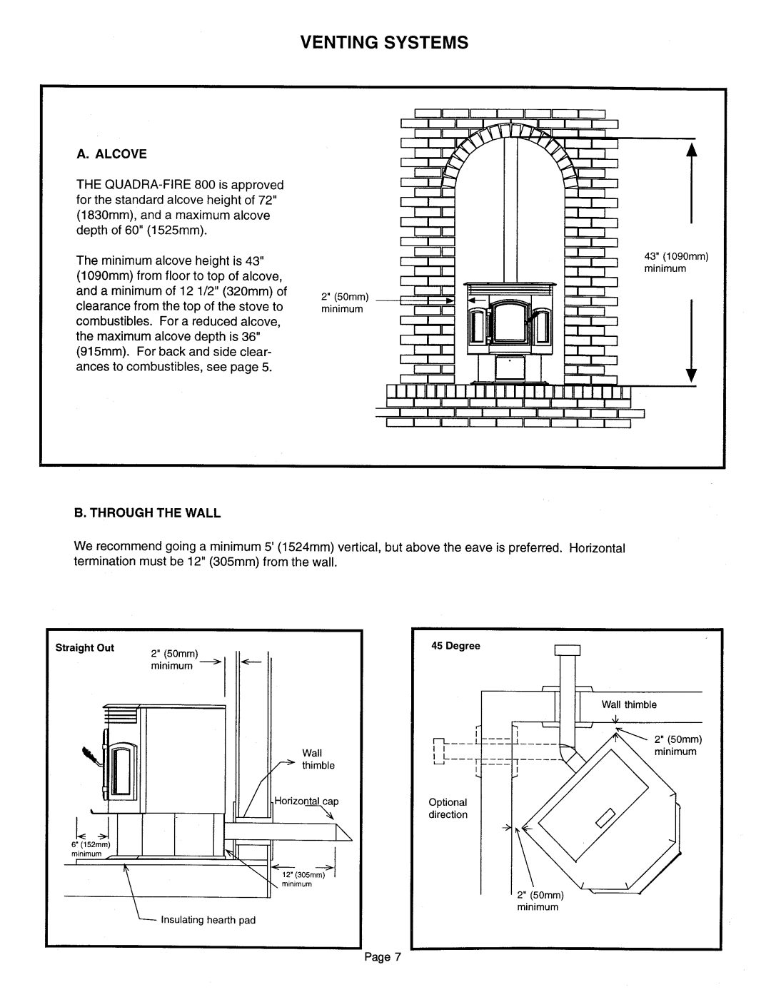 Hearth and Home Technologies 800 owner manual Page 