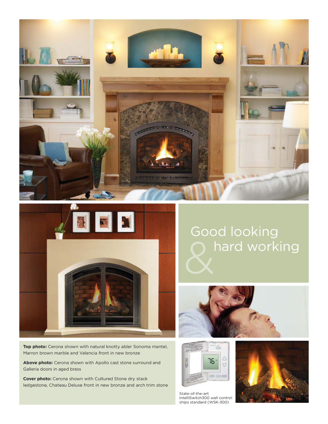 Hearth and Home Technologies CERONA-36 manual Good looking &hard working 