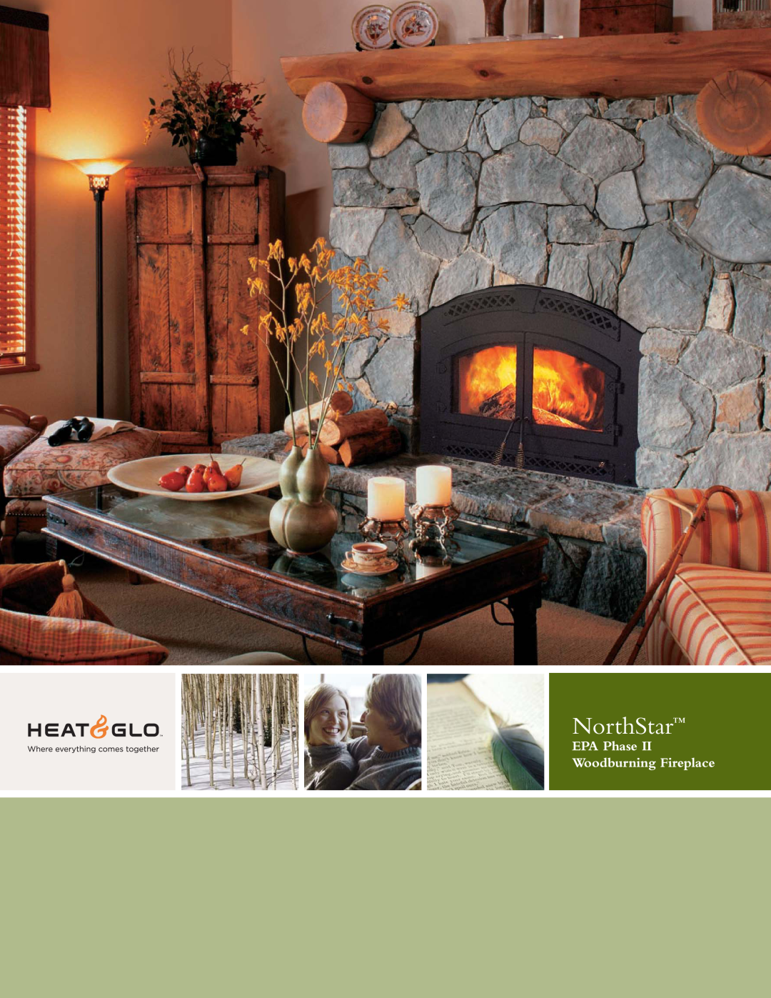 Hearth and Home Technologies manual NorthStar, EPA Phase II Woodburning Fireplace 