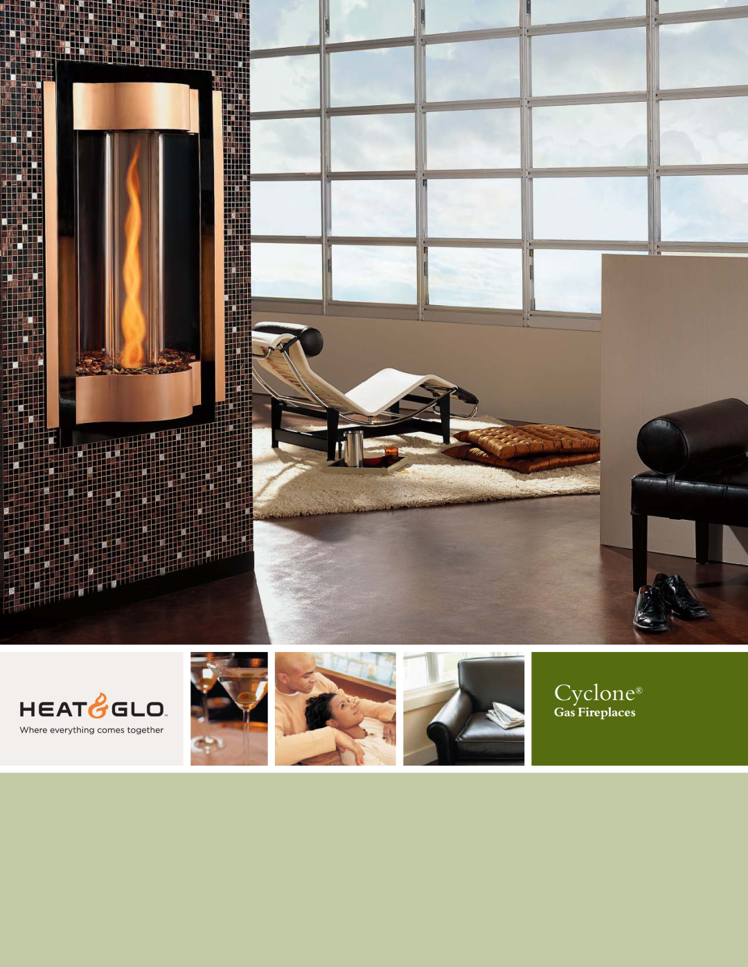 Hearth and Home Technologies Gas Fireplaces manual Cyclone 