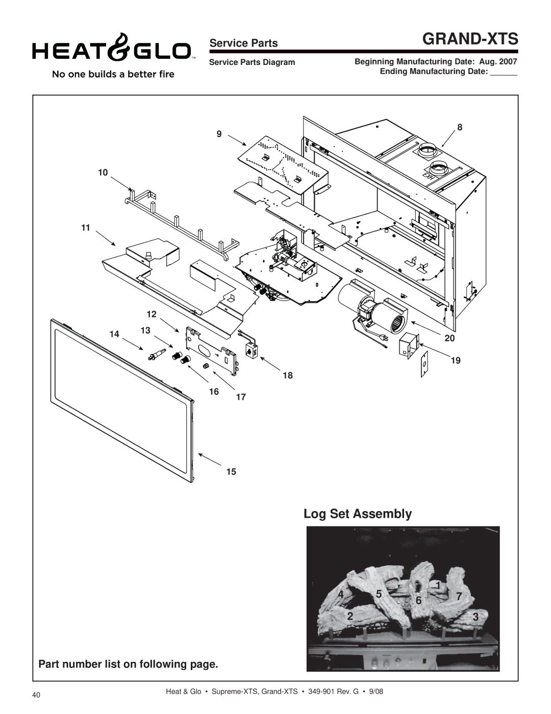 Hearth and Home Technologies Grand-XTS, Supreme-XTS owner manual Grand-Xts 