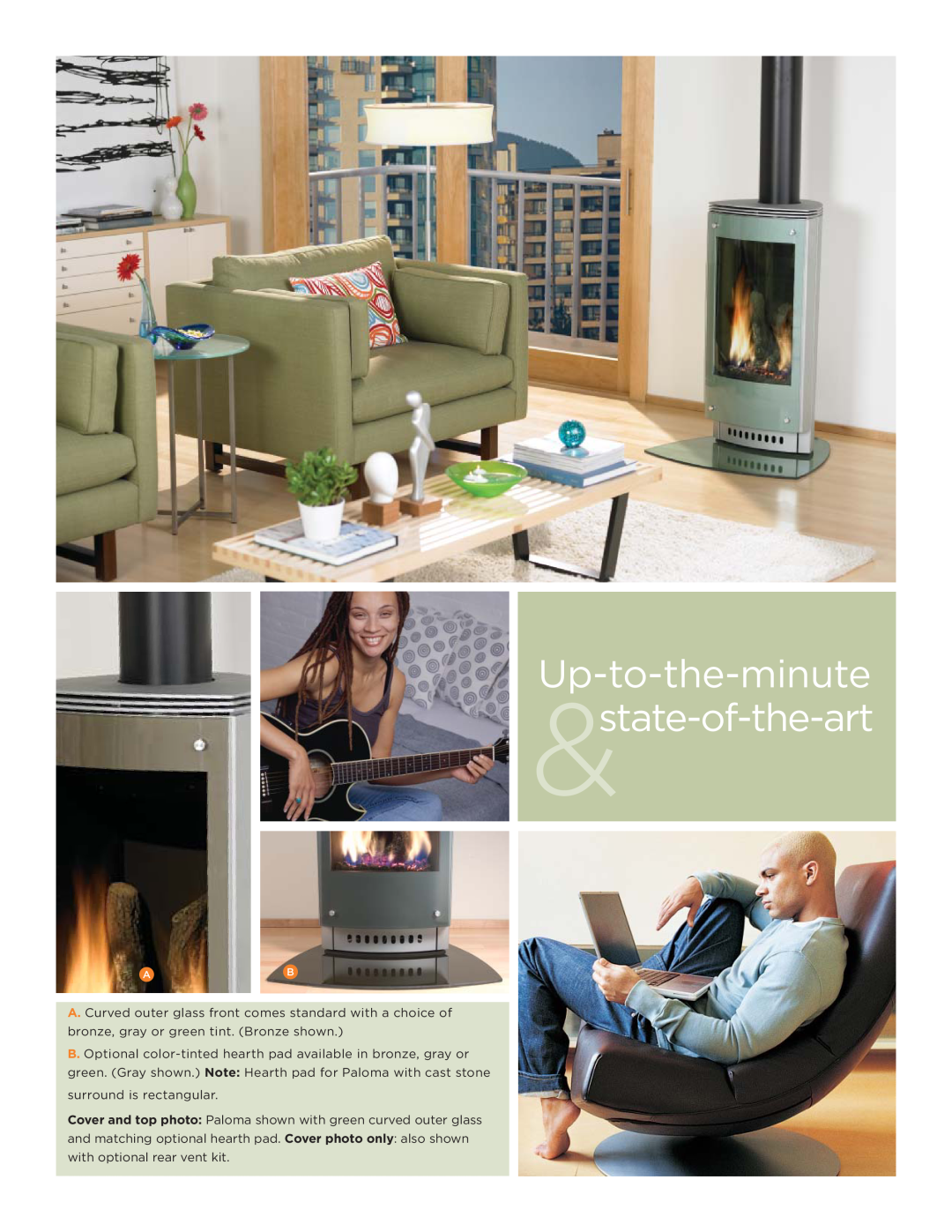 Hearth and Home Technologies Paloma manual Up-to-the-minute &state-of-the-art 