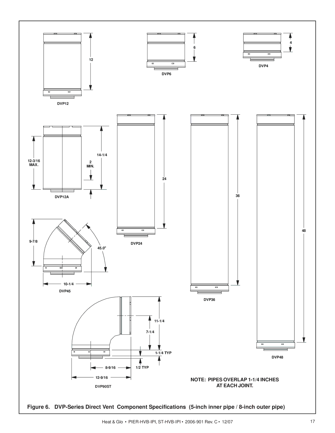 Hearth and Home Technologies ST-HVB-IPI, Pier-HVB-IPI owner manual AT Each Joint 