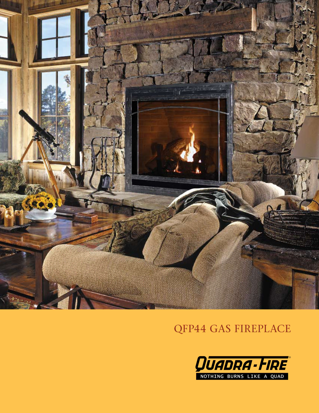 Hearth and Home Technologies manual QFP44 gas fireplace 