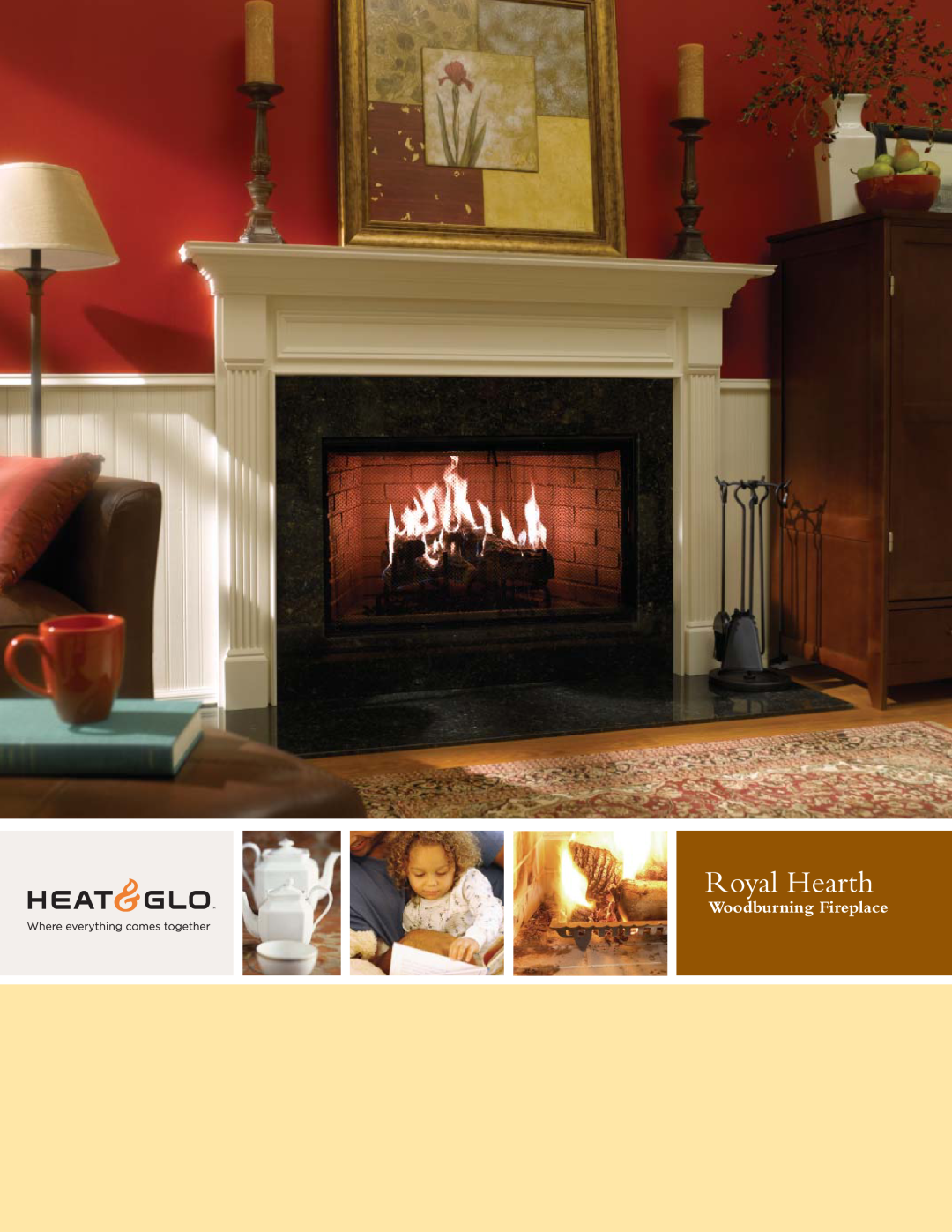 Hearth and Home Technologies Royal Hearth manual Woodburning Fireplace 