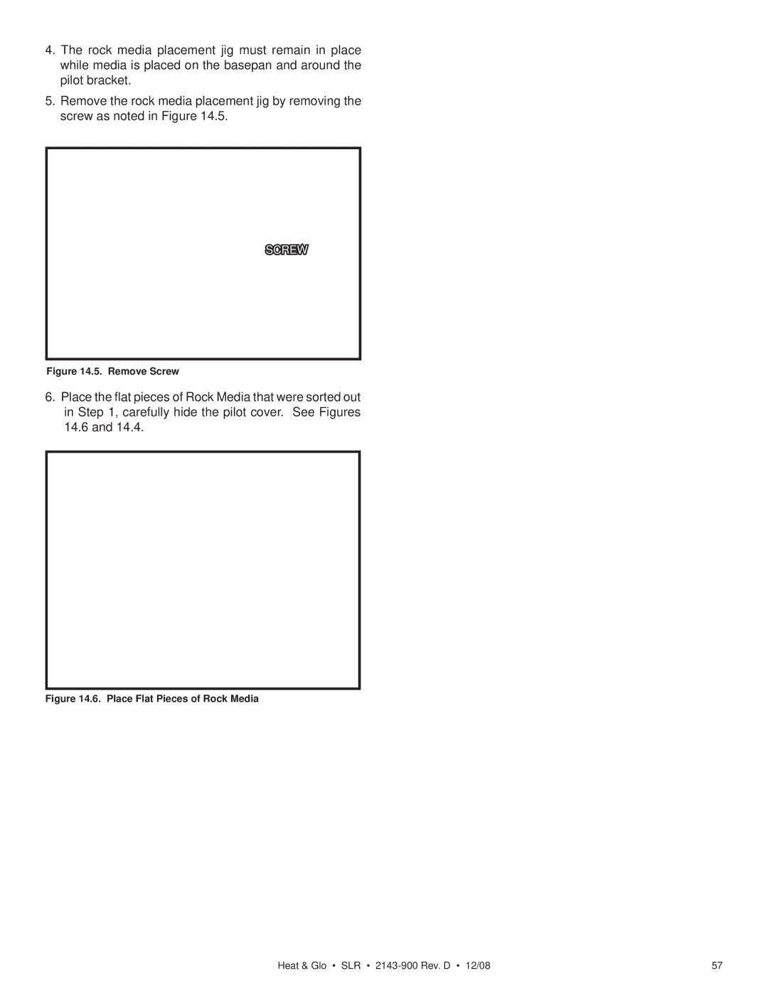 Hearth and Home Technologies SLR (Cosmo) owner manual Screw 