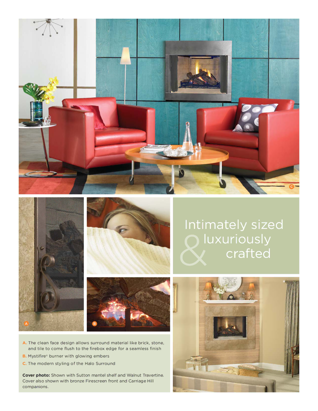 Hearth and Home Technologies SOULSTICE manual Intimately sized &luxuriously Crafted 