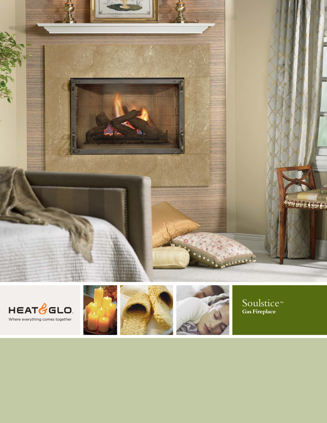 Hearth and Home Technologies SOULSTICE manual Soulstice, Gas Fireplace 