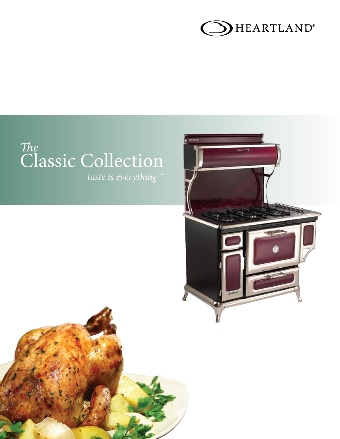 Heartland HCFDR20-WHT, HCBMR19L-WHT manual Classic Collection, taste is everything 