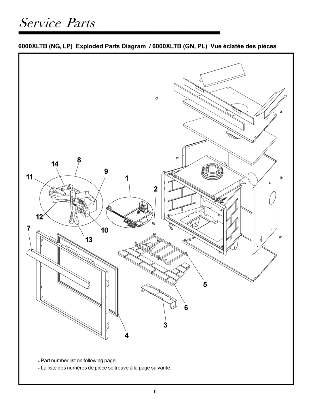 Heat & Glo LifeStyle 7000XLT manual 111 710 