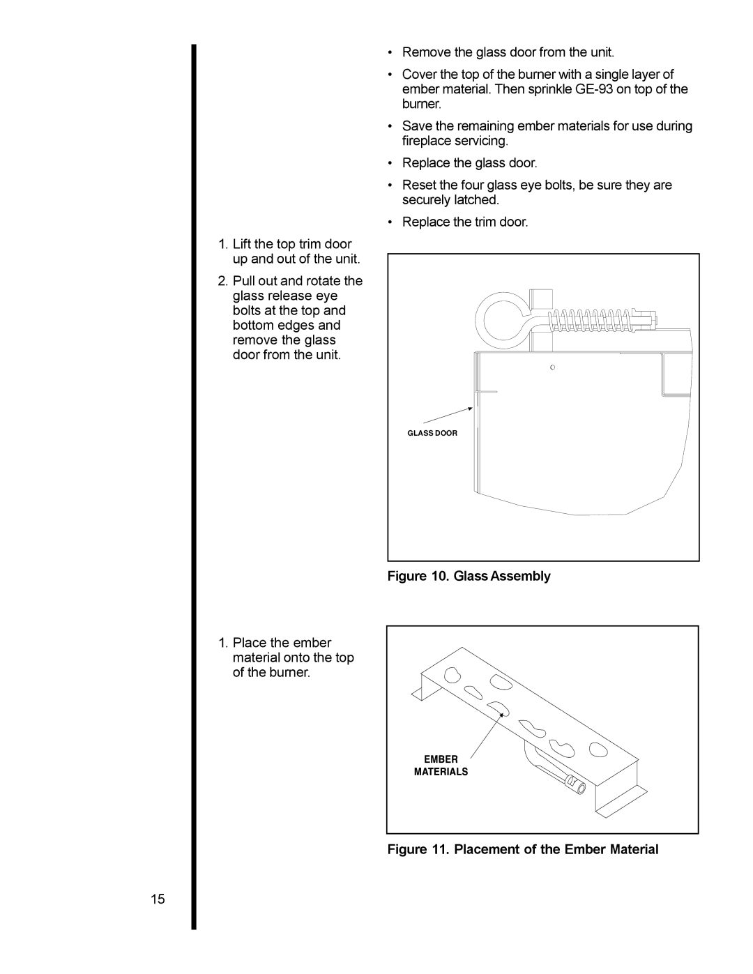 Heat & Glo LifeStyle AT-GRAND manual Glass Assembly 