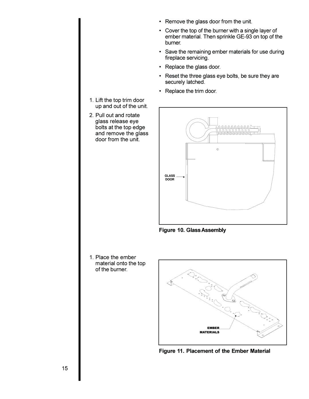 Heat & Glo LifeStyle AT-ZC manual GlassAssembly 