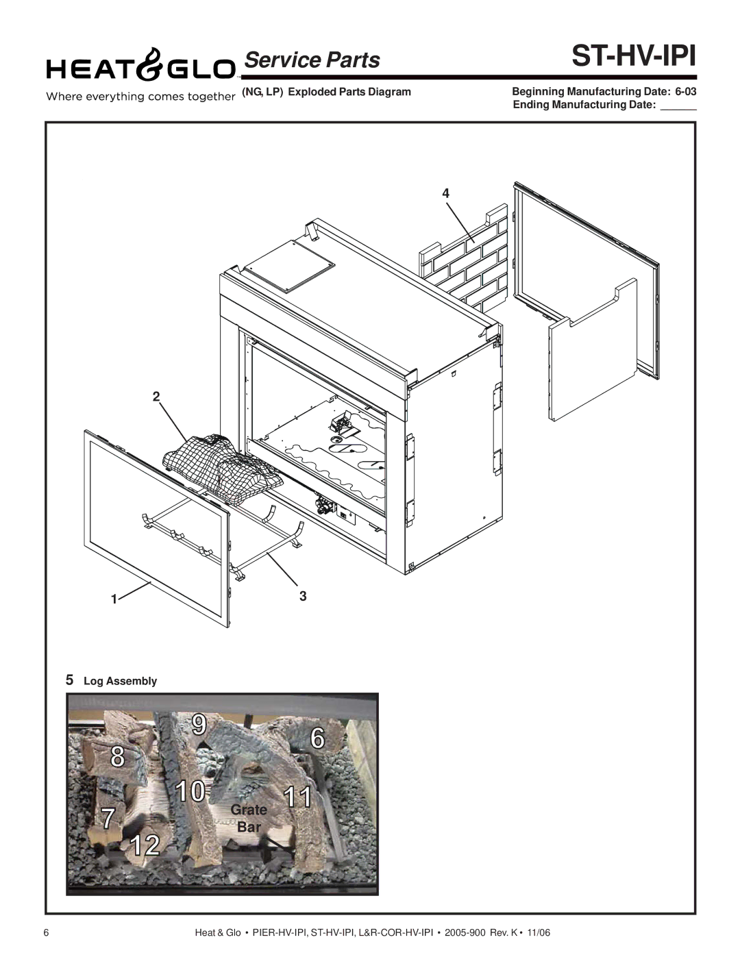 Heat & Glo LifeStyle RCOR-HV-IPI, LCOR-HV-IPI, ST-HV-IPI, PIER-HV-IPI owner manual St-Hv-Ipi 