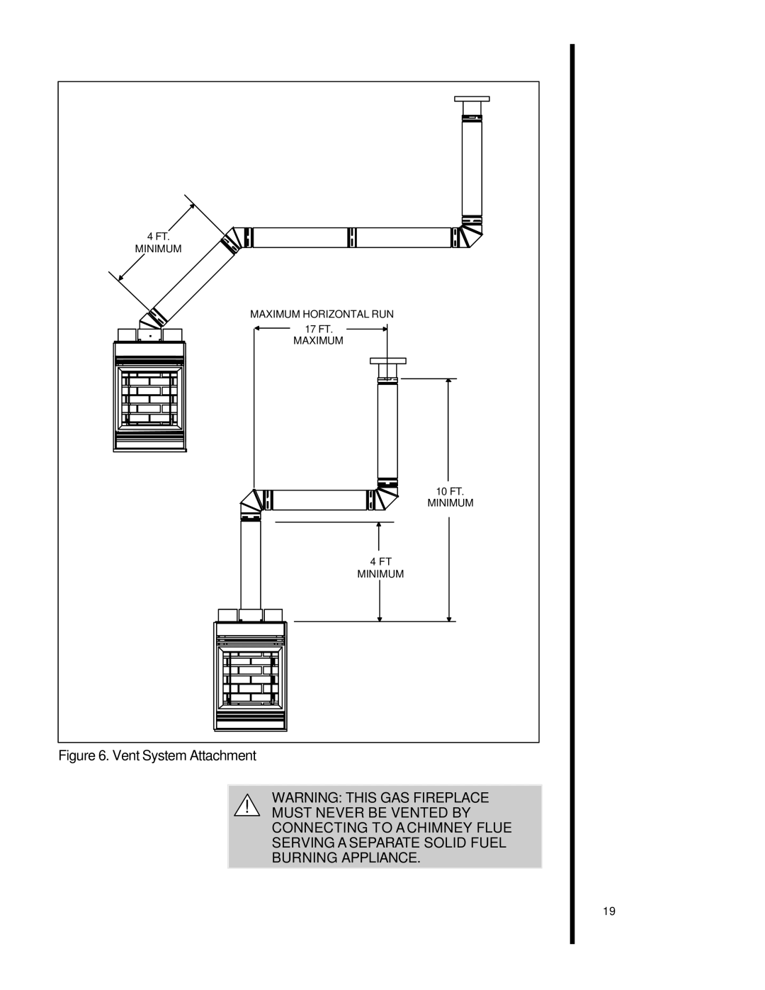 Heat & Glo LifeStyle st-42tvfl manual Vent System Attachment 