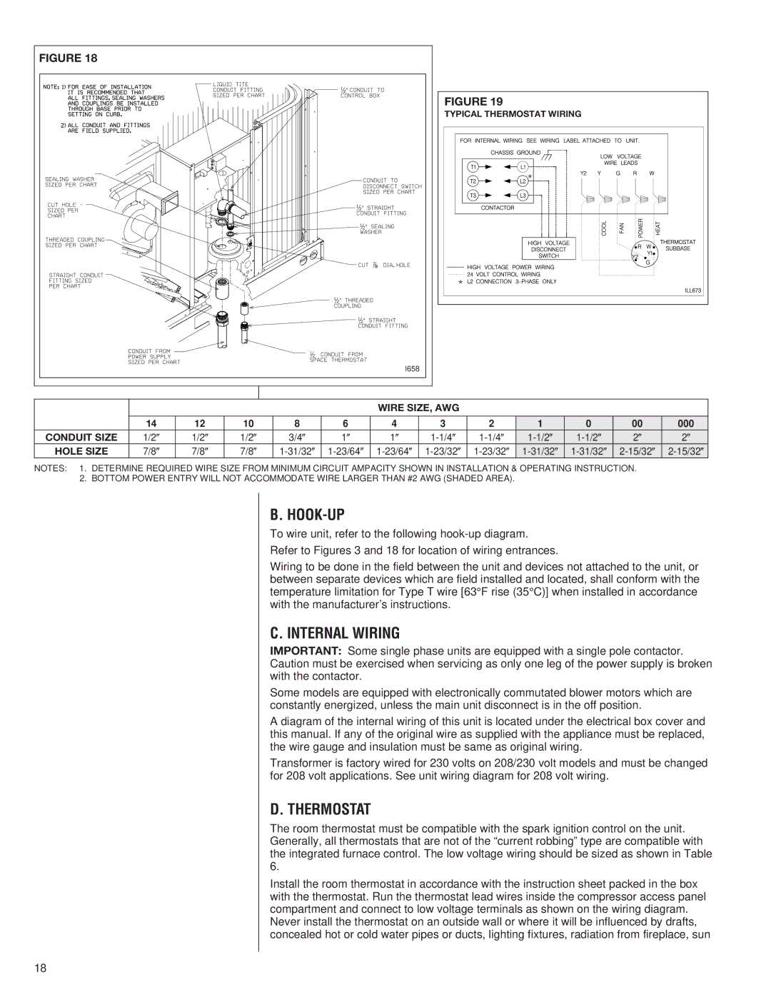 Heat Controller A-13 installation instructions Hook-Up, Internal Wiring, Thermostat 