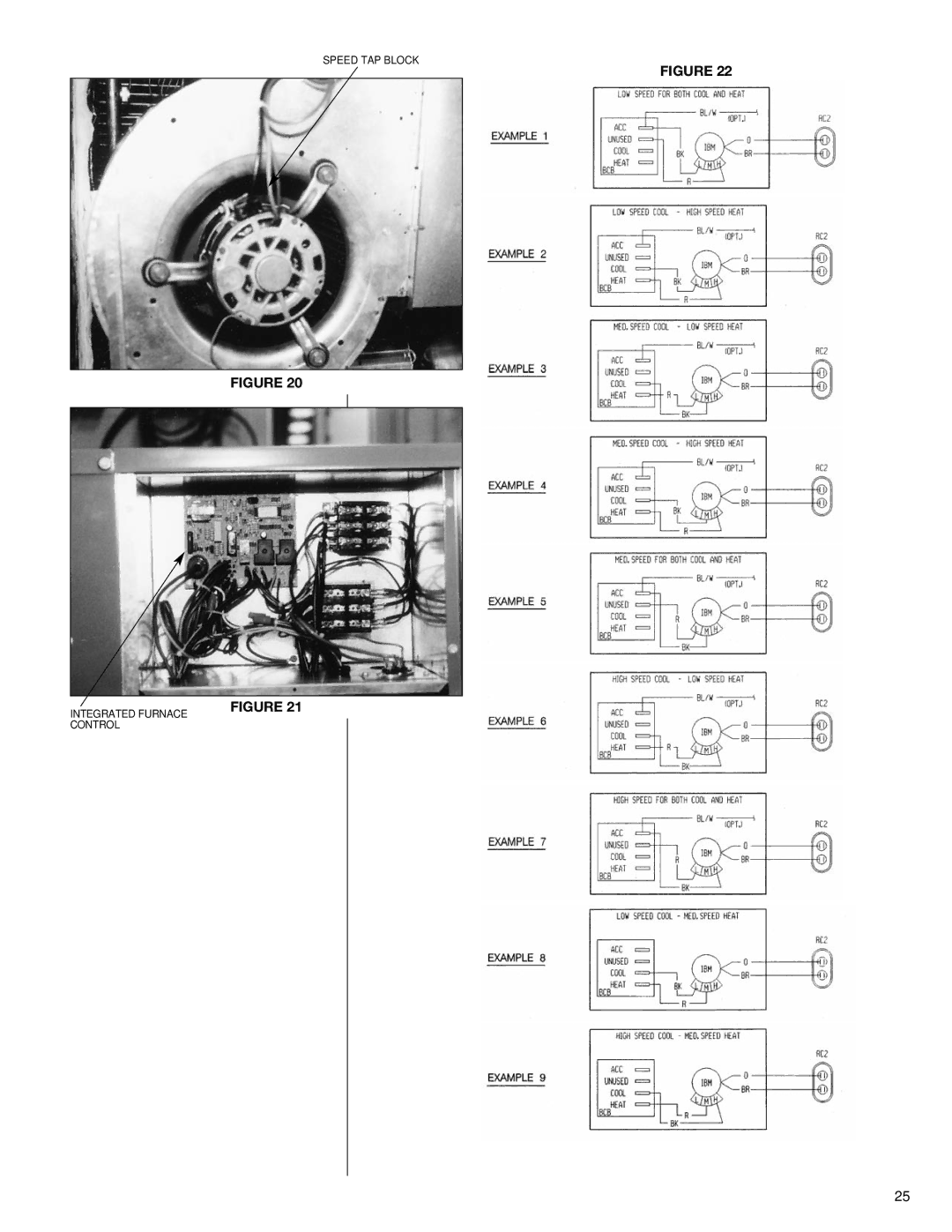 Heat Controller A-13 installation instructions Integrated Furnace Control Speed TAP Block 