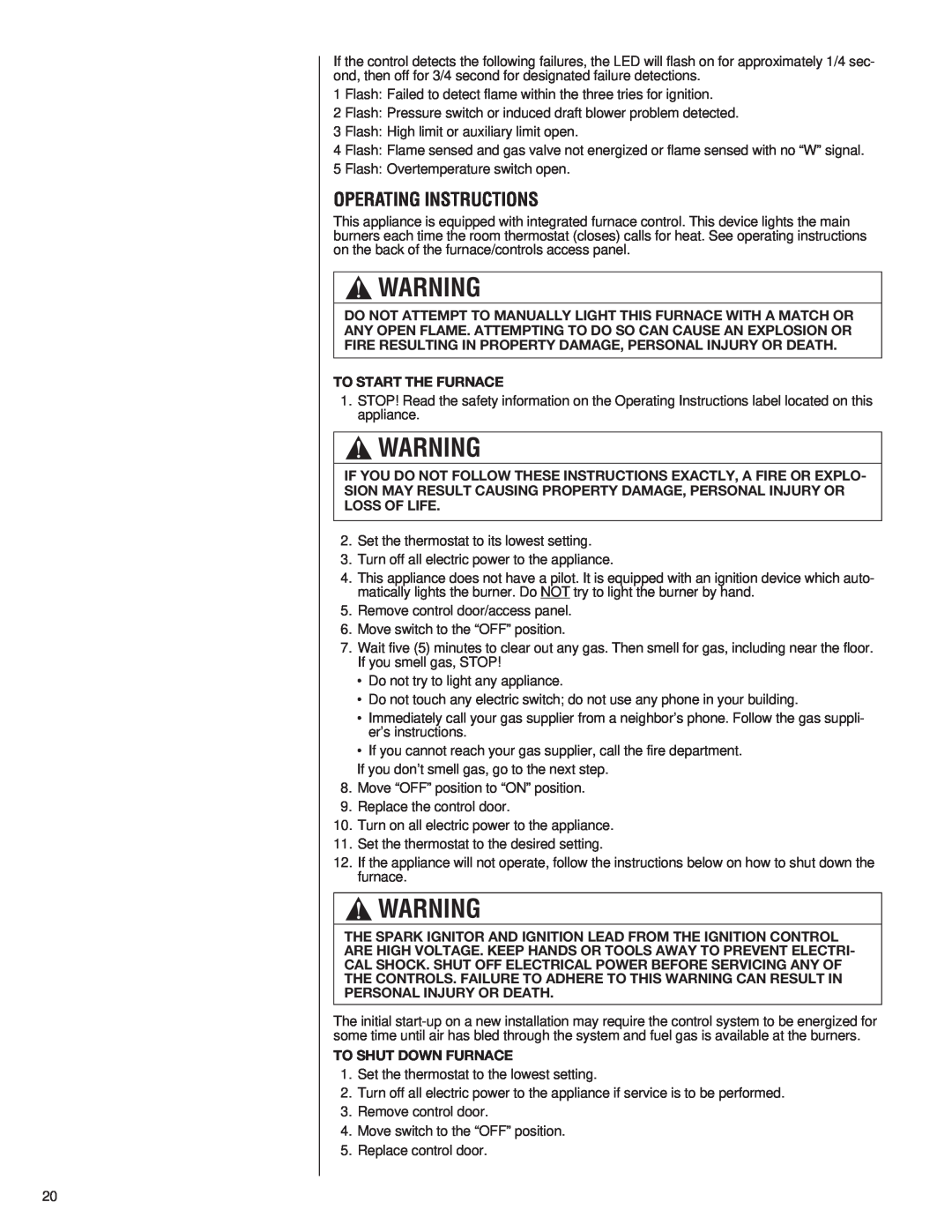 Heat Controller A-13 installation instructions Operating Instructions 