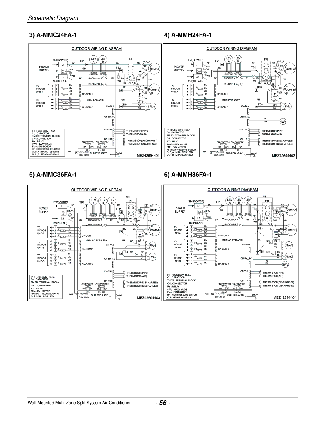 Heat Controller A-MMH18FA-1, B-MMH12FA-1, B-MMC12FA-1, B-MMC09FA-1, B-MMH09FA-1, A-MMH24FA-1, A-MMH36FA-1, A-MMC24FA-1 manual 