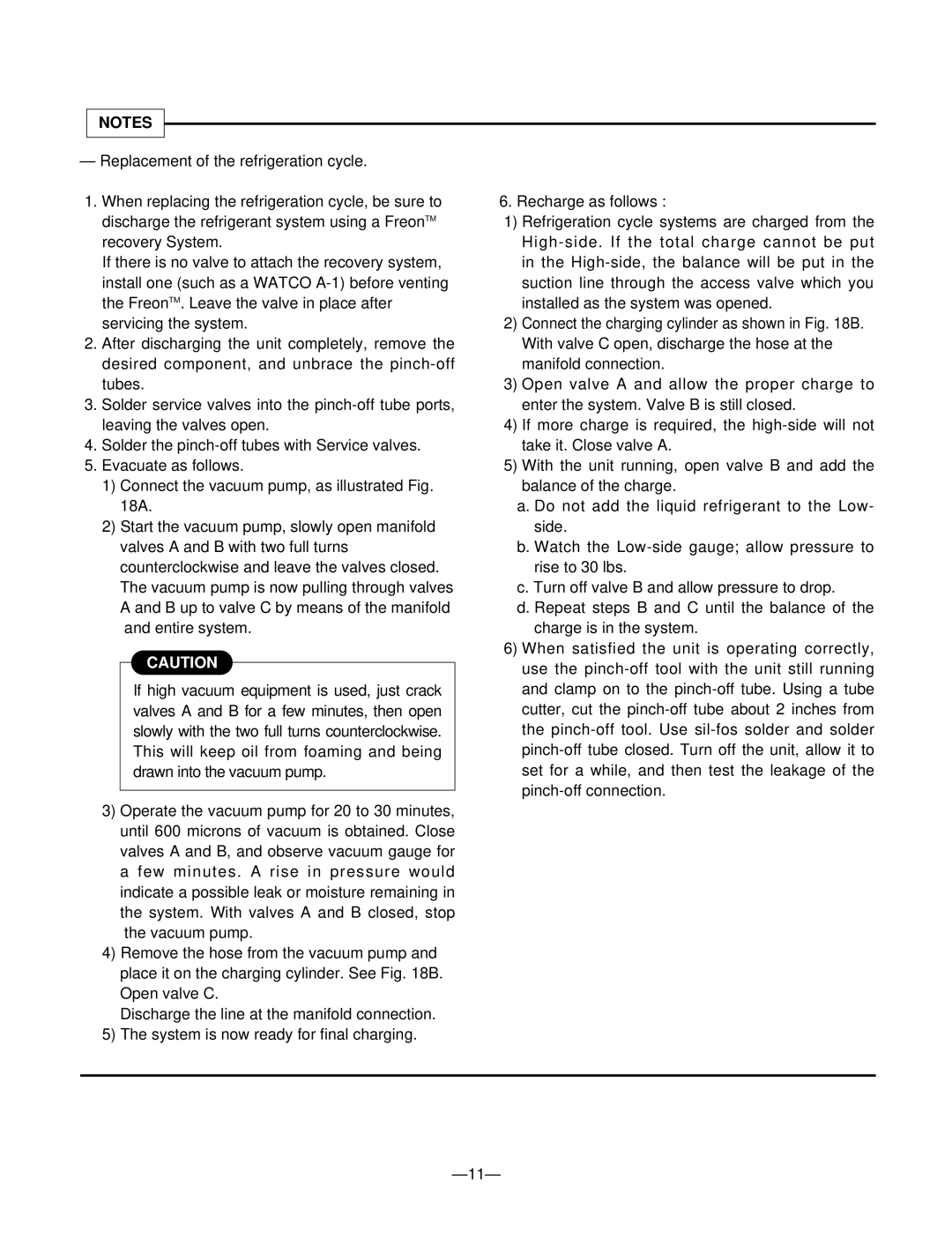 Heat Controller BDE-103-A, BDE-123-A service manual 