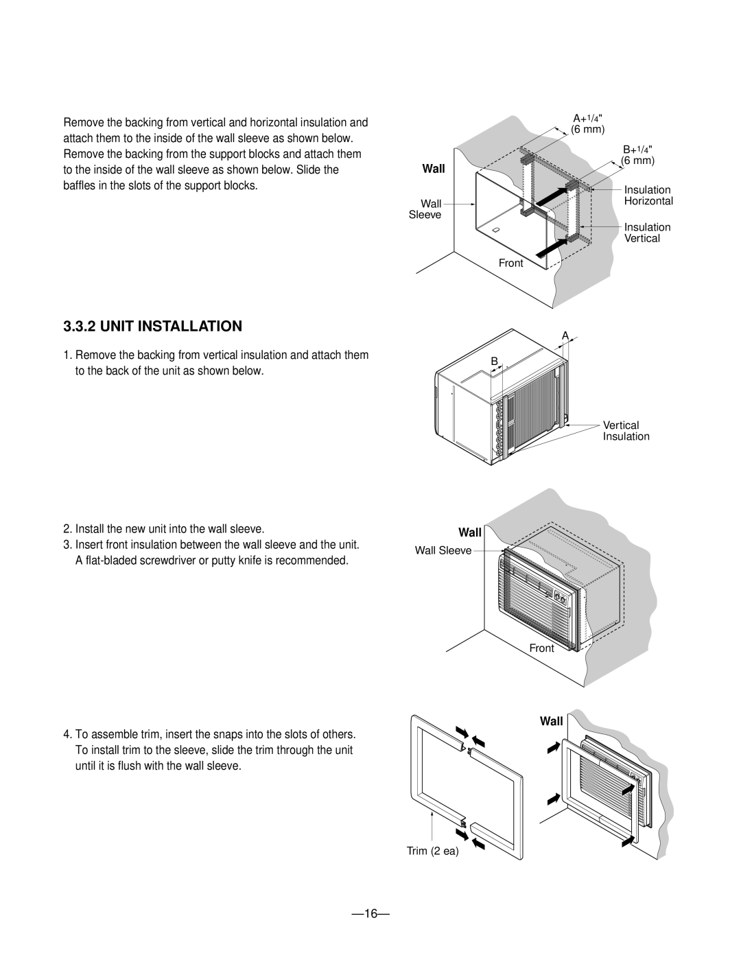 Heat Controller BDE-123-A, BDE-103-A service manual Unit Installation 