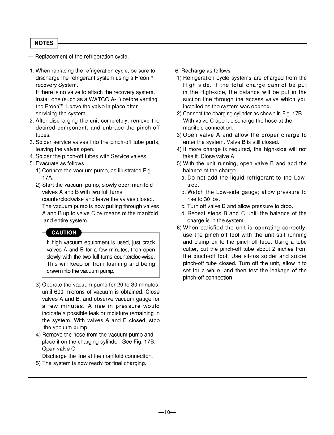 Heat Controller BG-123A, BG-81A, BG-101A service manual 