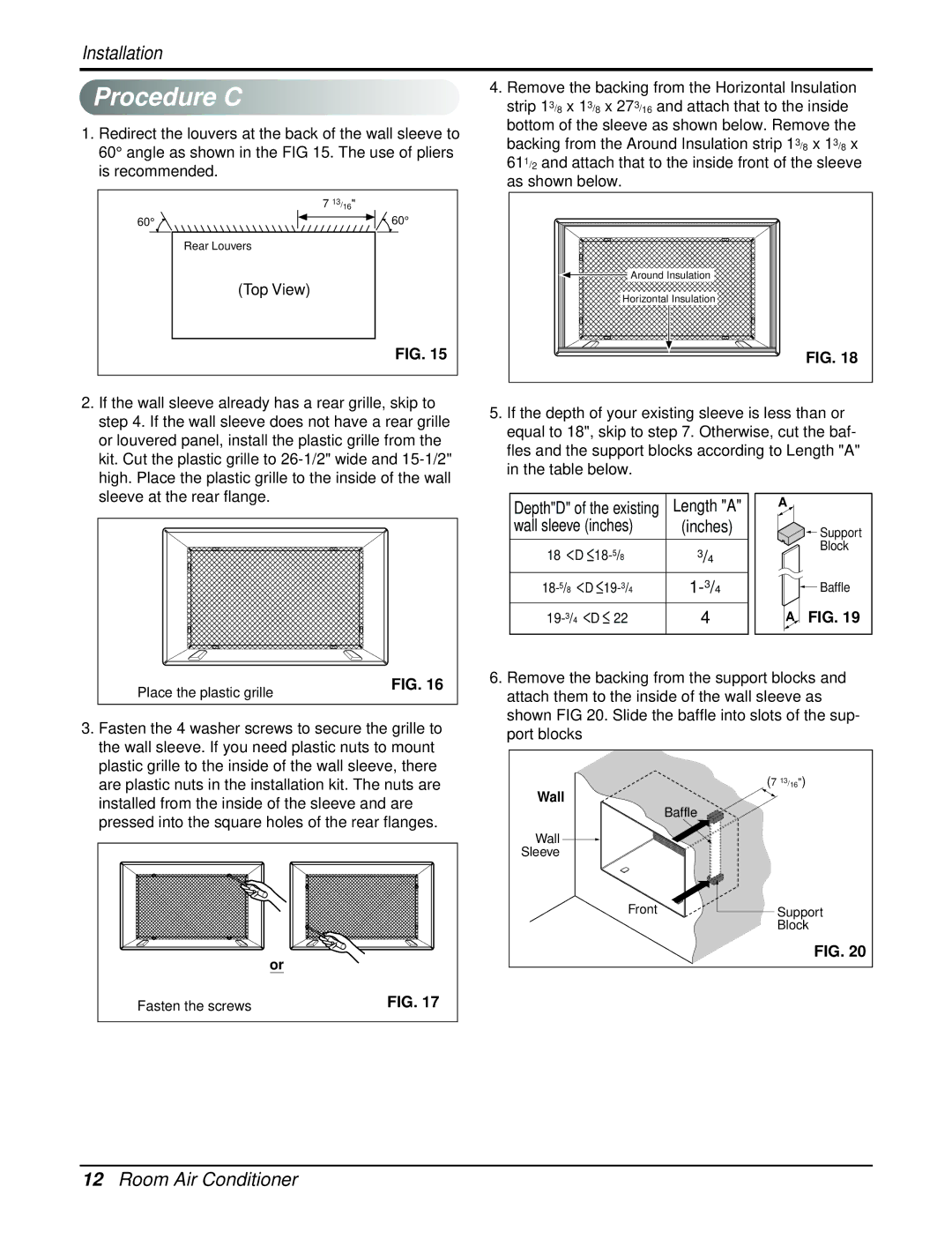 Heat Controller BGE-123A, BGE-103A service manual Procedure C 