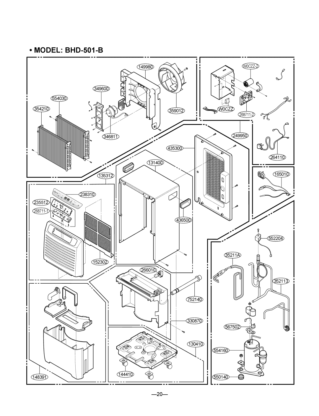 Heat Controller BHD-301-C, BHD-651-C service manual Model BHD-501-B 