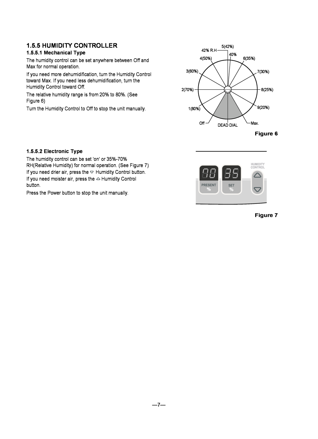 Heat Controller BHD-651-C, BHD-501-B, BHD-301-C Humidity Controller, Mechanical Type, Electronic Type, Figure Figure 