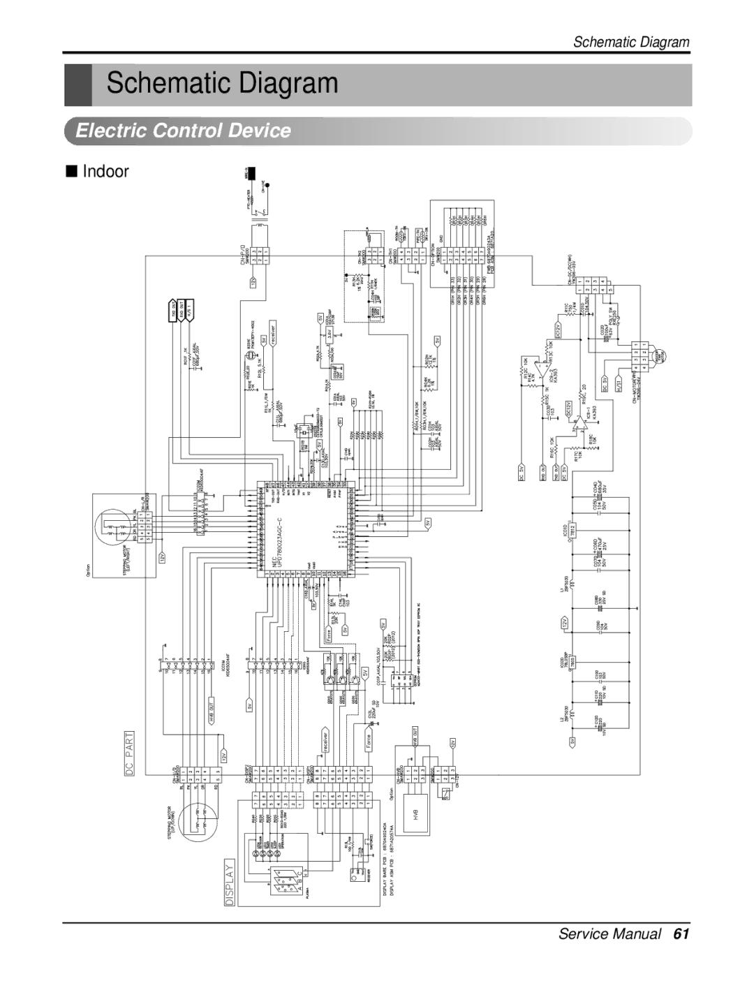 Heat Controller DMC24SB-1, DMC18SB-1, DMC12SB-0, DMC09SB-0, DMH09SB-0, DMH24SB-1 Schematic Diagram, Electric Control Device 