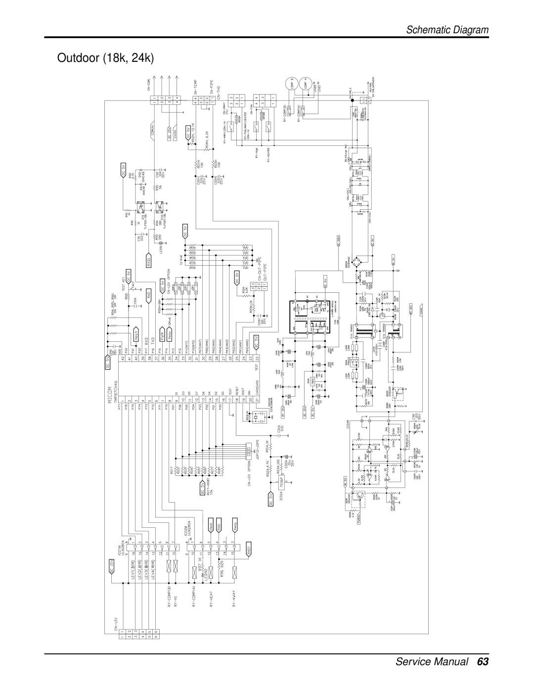 Heat Controller DMH12SB-0, DMC18SB-1, DMC12SB-0, DMC09SB-0, DMH09SB-0, DMH24SB-1, DMC24SB-1, DMH18SB-1 Outdoor 18k, 24k 