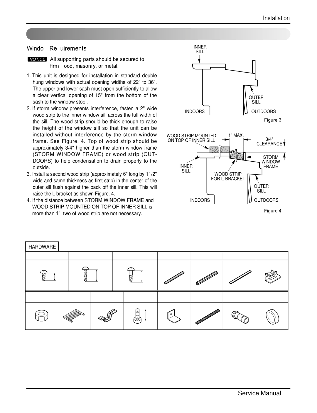 Heat Controller RADS-81B, RAD-101A, RAD-81A manual How to Install, Window Requirements 