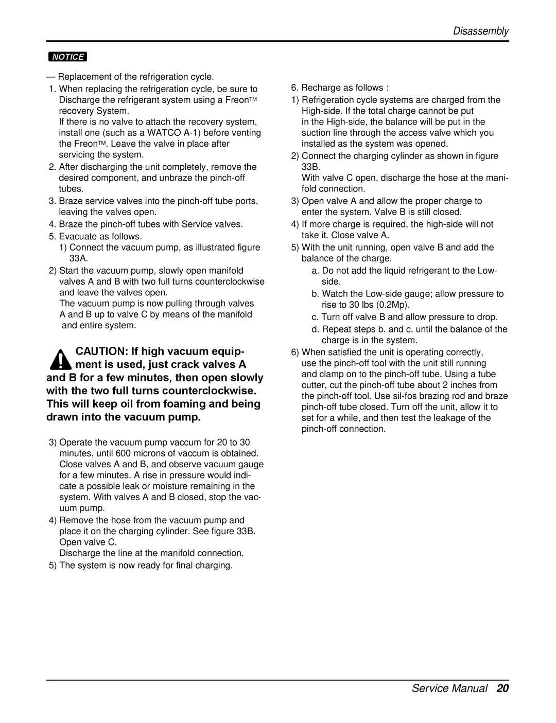 Heat Controller RAD-243A, RAD-183A service manual Disassembly 