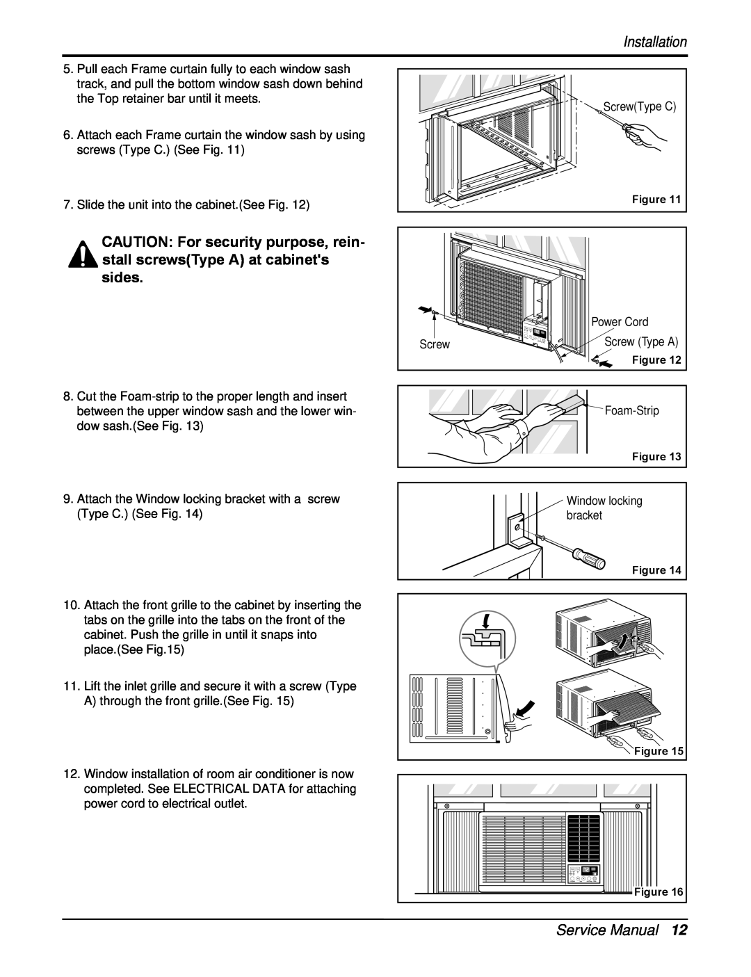 Heat Controller RAD-243A, RAD-183A service manual Installation, Foam-Strip 