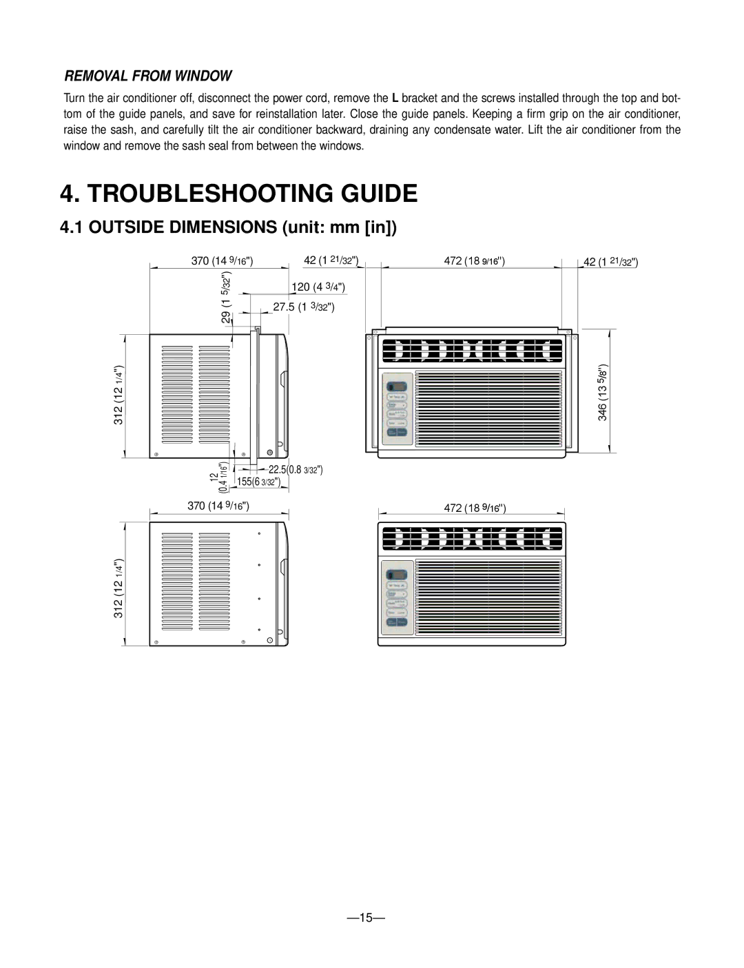 Heat Controller RADS-51B manual Troubleshooting Guide 