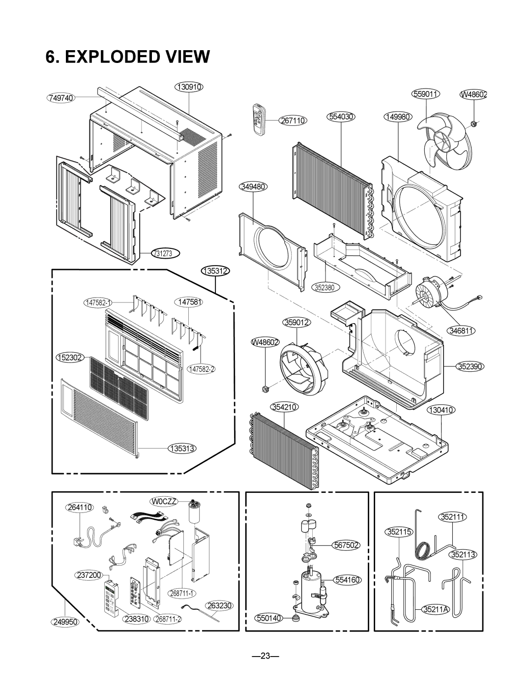 Heat Controller RADS-51B manual Exploded View 