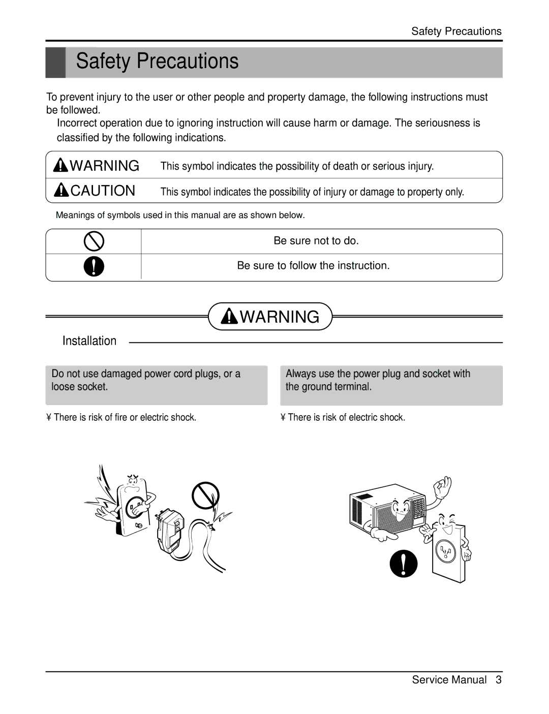 Heat Controller REG-183A, REG-243A manual Safety Precautions, Installation 