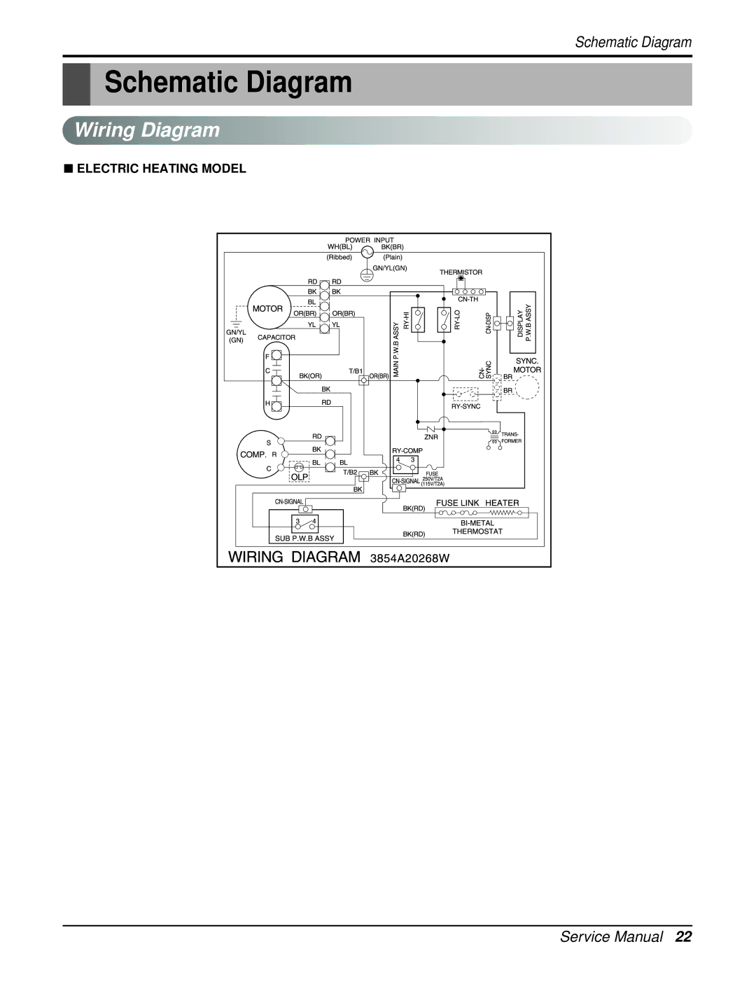 Heat Controller REG-183A, REG-243A service manual Schematic Diagram, Wiring Diagram 