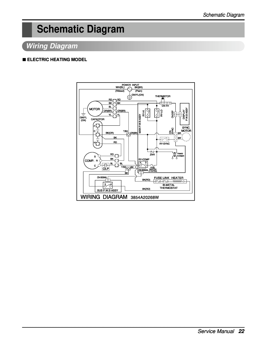 Heat Controller REG-183A, REG-243A manual Schematic Diagram, Wiring Diagram 