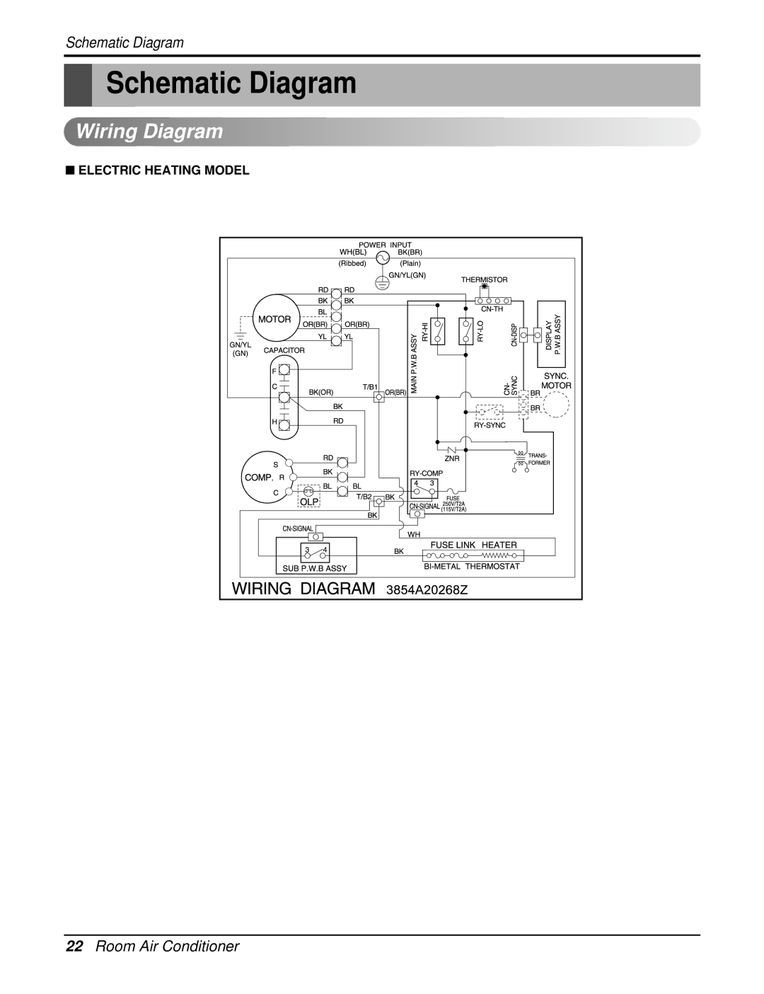 Heat Controller REG-71A, REG-123A service manual Schematic Diagram, Wiring Diagram 