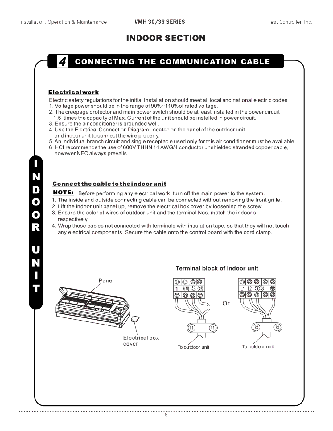 Heat Controller VMH 30 manual O O R I T 