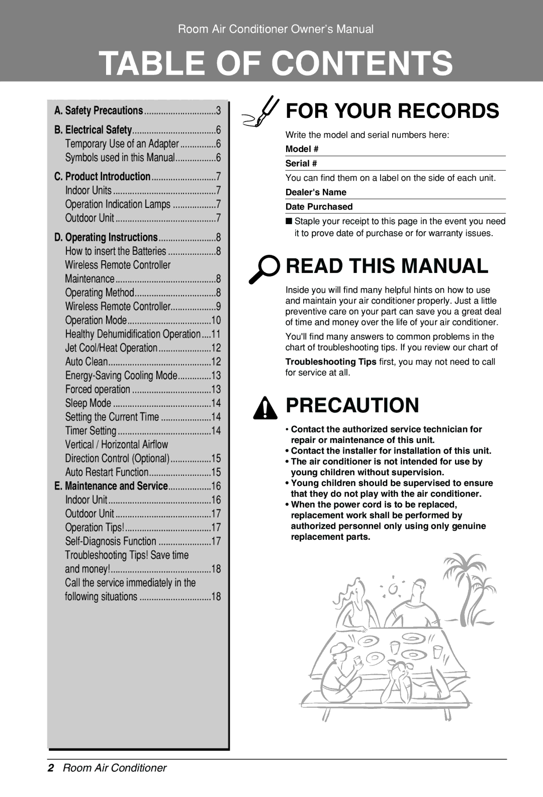 Heat Controller VMH30SB-1 specifications Table of Contents 