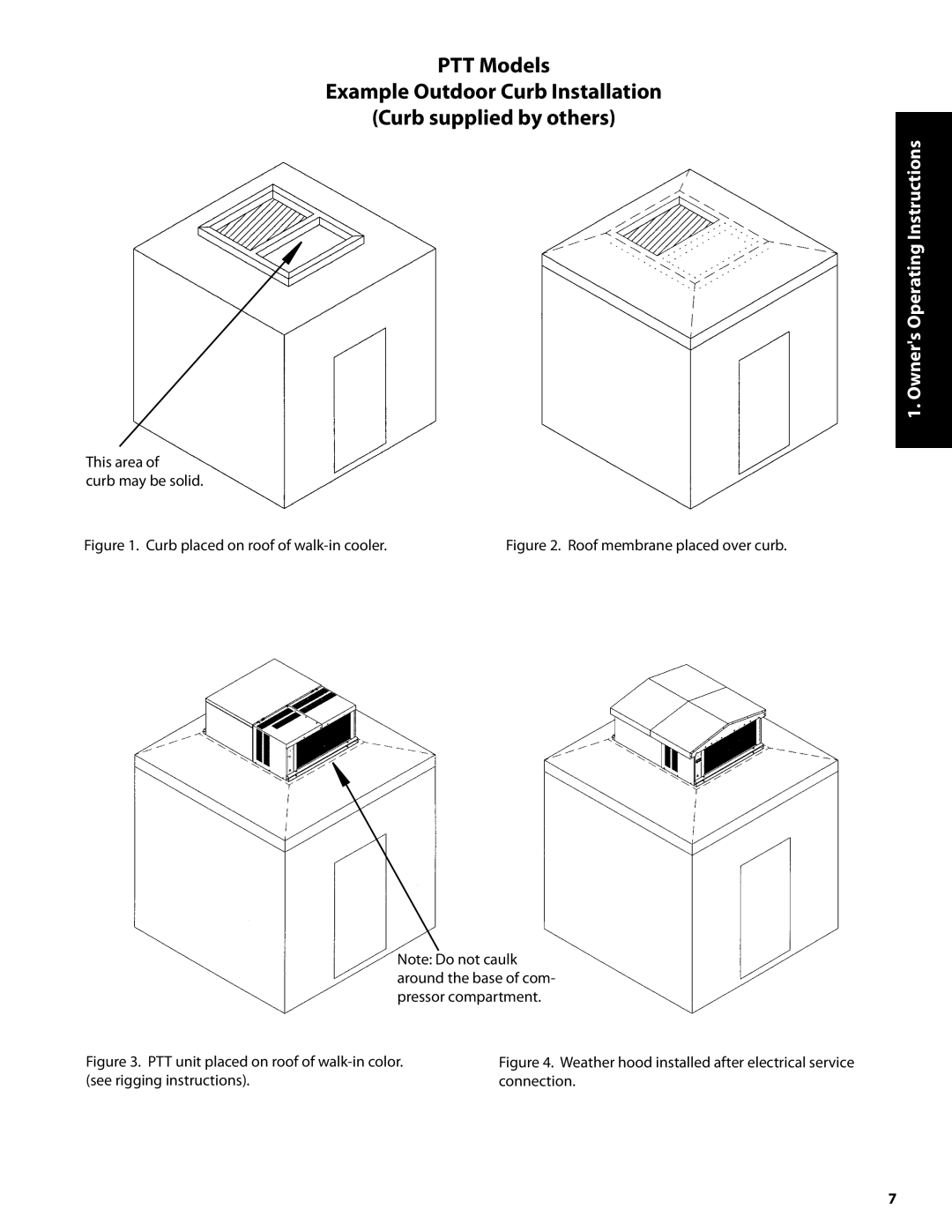 Heatcraft Refrigeration Products H-IM-82B installation and operation guide Owners Operating Instructions 