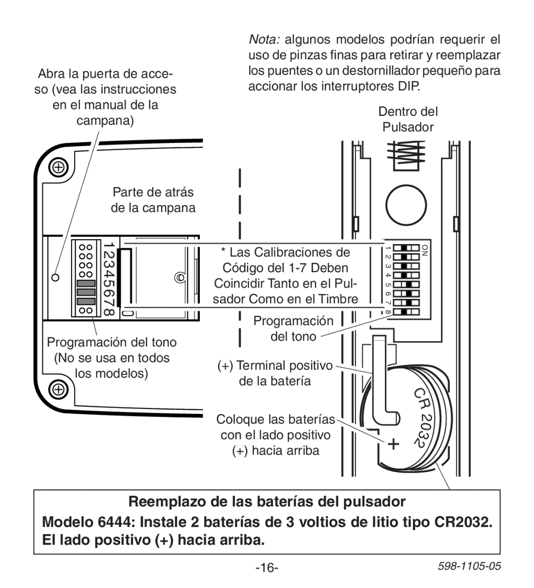 Heath Zenith 598-1105-05 manual 12345678 