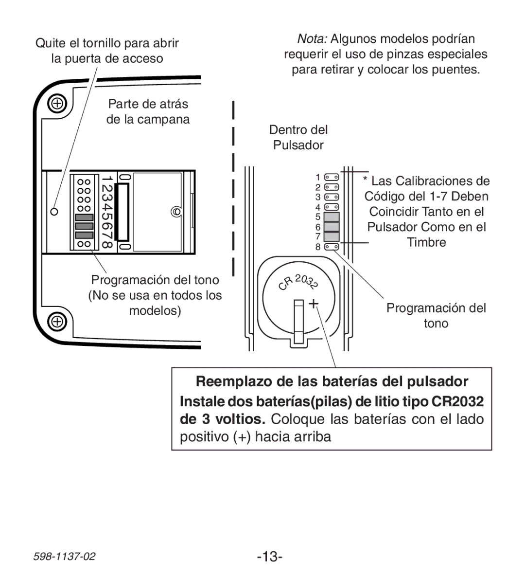 Heath Zenith Lighted Wireless Push Button Accessory manual 12345678 