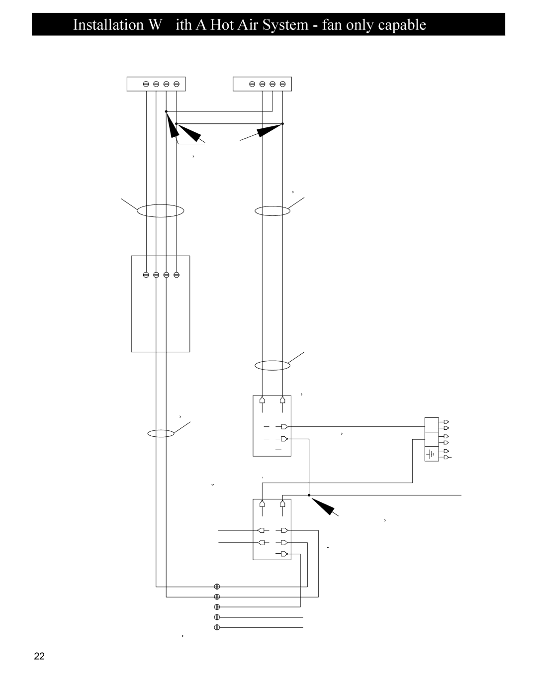 Heatiator BH60 manual Installation With a Hot Air System fan only capable, R2 Relay 